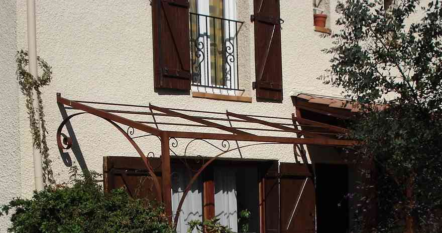 pergola 3 fer forgé 